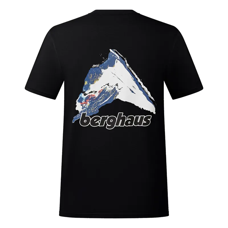 Berghaus Men's Mountain Art T-Shirt in Black-1