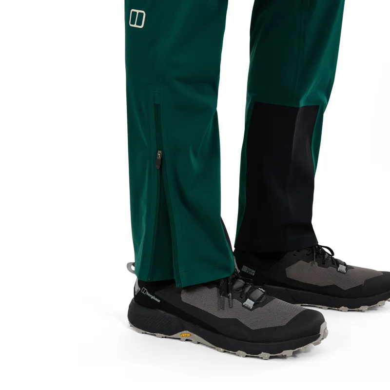 Berghaus Men's Ridge-Roamer 3L WP Softshell Pants in Green-6
