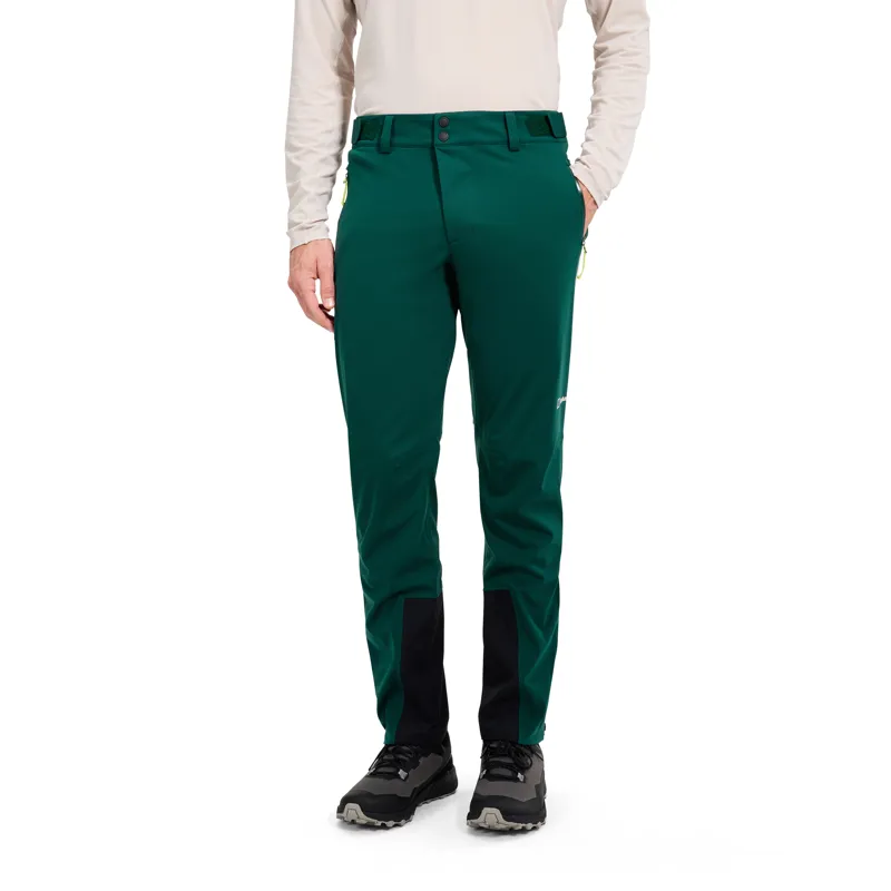 Berghaus Men's Ridge-Roamer 3L WP Softshell Pants in Green-2