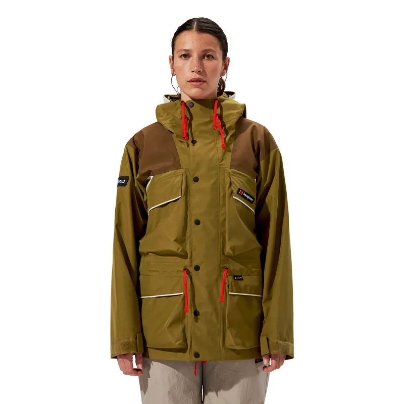 Berghaus Trango Gore-Tex Jacket in Light Green/Light Brown-4