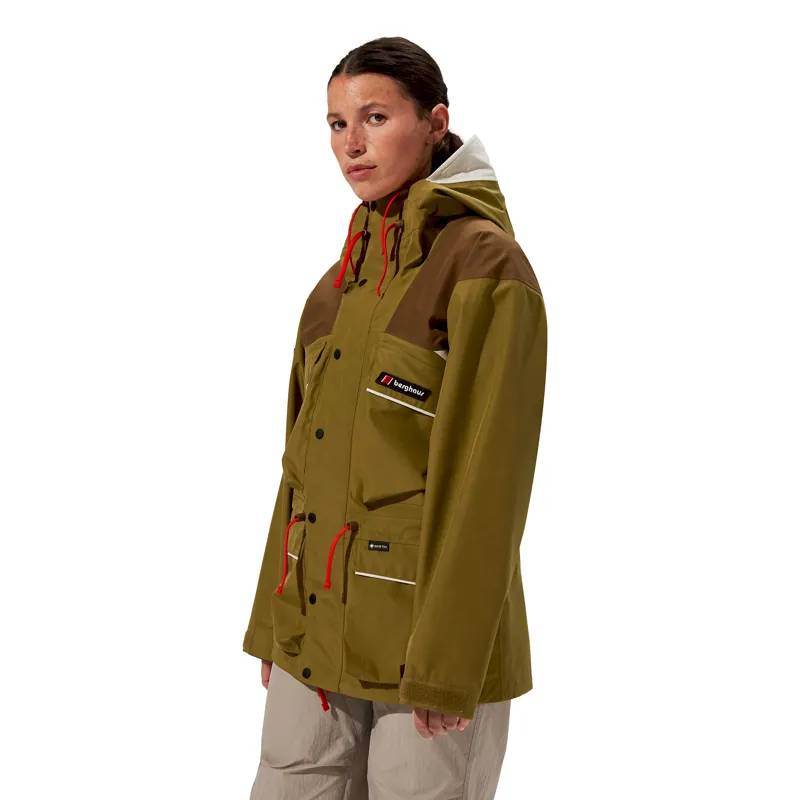 Berghaus Trango Gore-Tex Jacket in Light Green/Light Brown-5