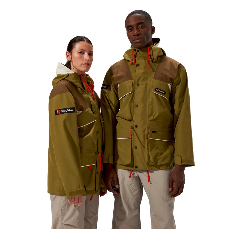 Berghaus Trango Gore-Tex Jacket in Light Green/Light Brown-2