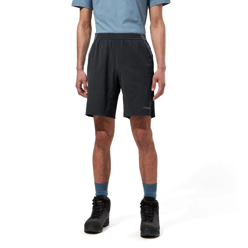 Berghaus Men's Wandermoor Wind Shorts in Black/Grey -2