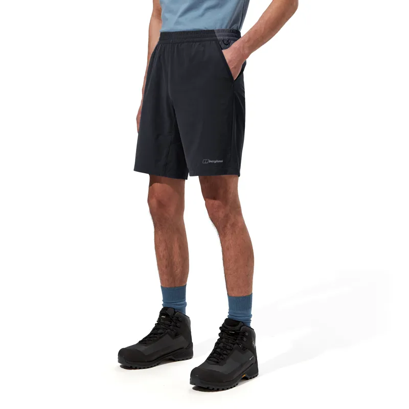 Berghaus Men's Wandermoor Wind Shorts in Black/Grey -3