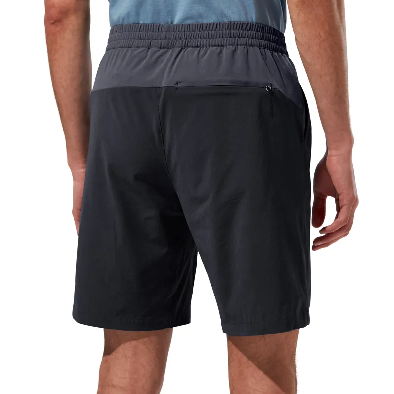Berghaus Men's Wandermoor Wind Shorts in Black/Grey -4
