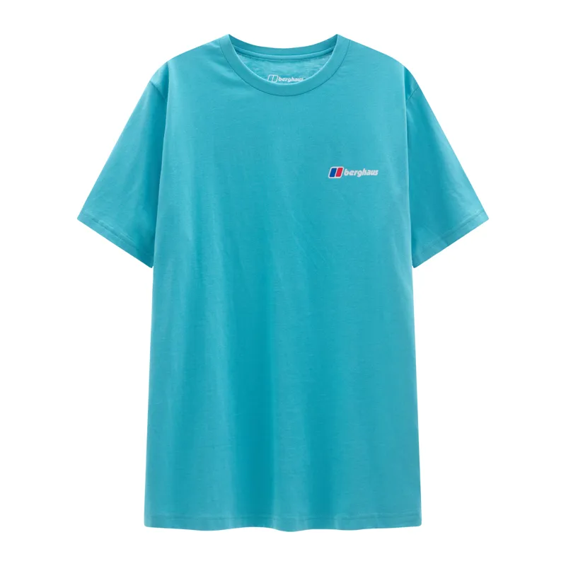Berghaus Men's Front and Back Tee in Light Blue