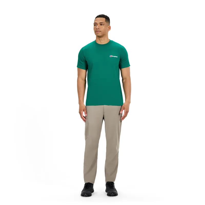 Berghaus Men's Berghaus Front and Back Tee in Green-2