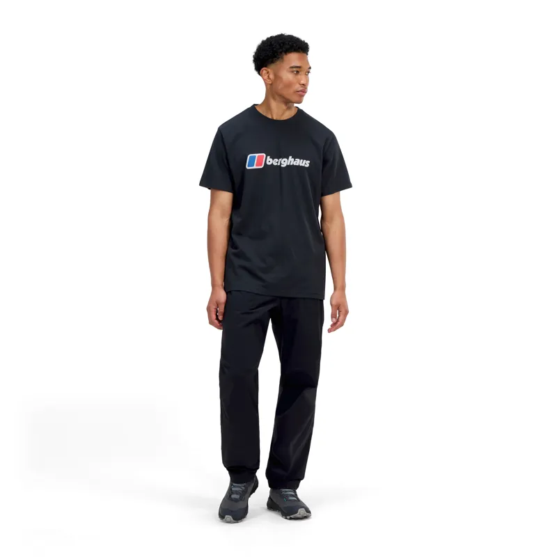 Berghaus Men's Classic XL-Logo Tee in Black-7