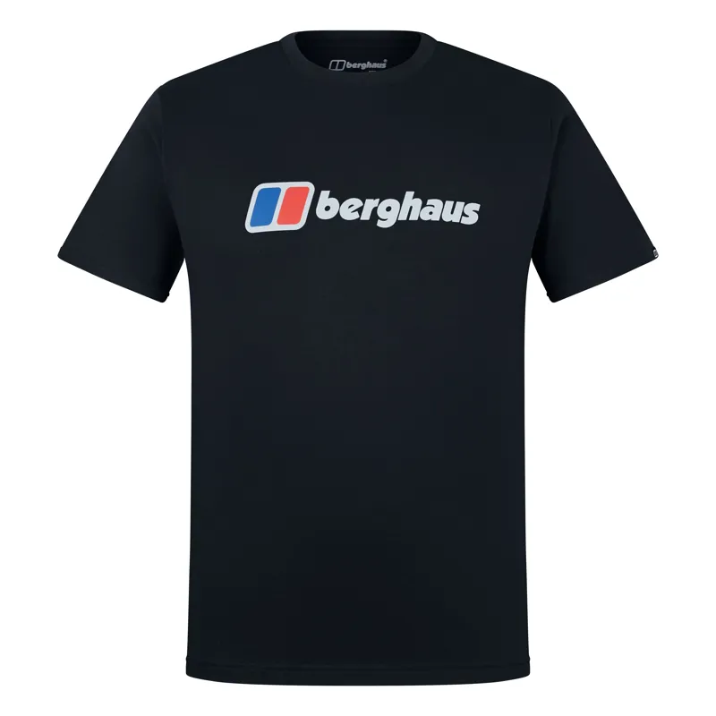 Berghaus Men's Classic XL-Logo Tee in Black