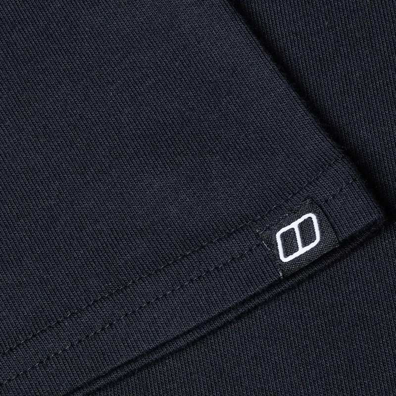 Berghaus Men's Classic XL-Logo Tee in Black-6