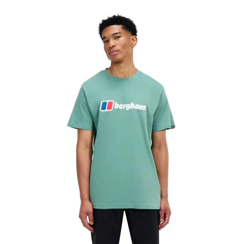 Berghaus Men's Classic XL-Logo Tee in Green-2