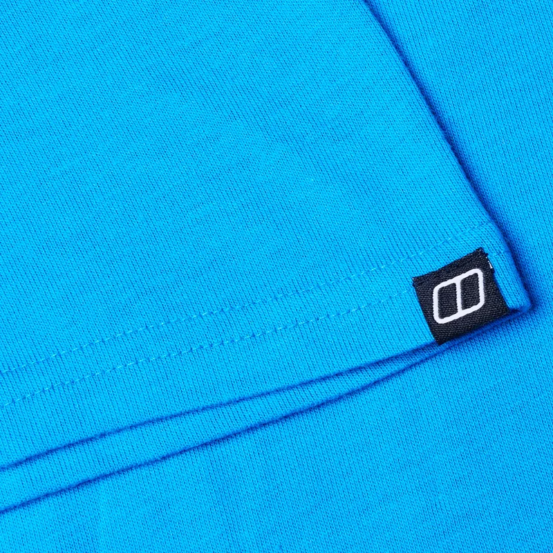 Berghaus Men's Classic XL-Logo Tee in Mountain Blue-6