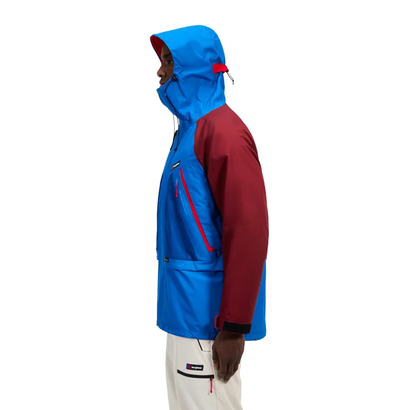 Berghaus Unisex Storm 25 Jacket in Blue/Red-2