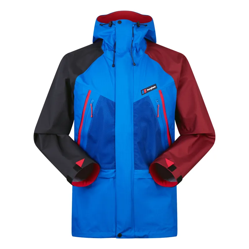 Berghaus Unisex Storm 25 Jacket in Blue/Red