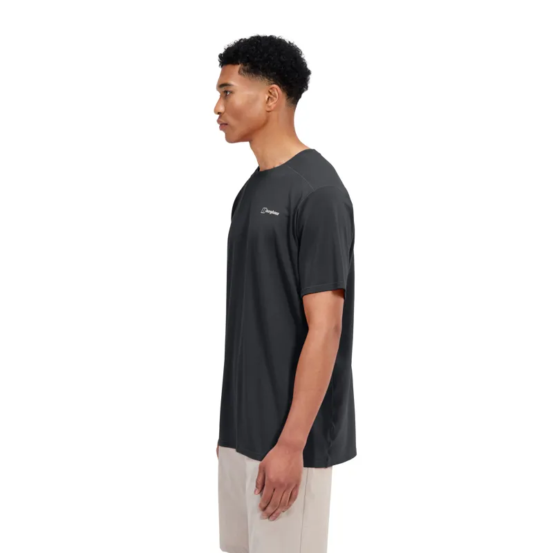 Berghaus Men's Delta Tee in Black-3