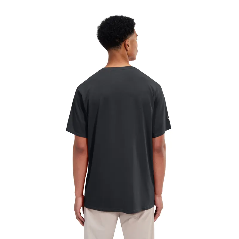 Berghaus Men's Delta Tee in Black-4