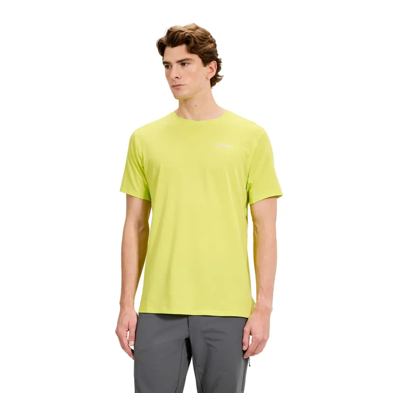 Berghaus Men's Delta Tee in Yellow-2