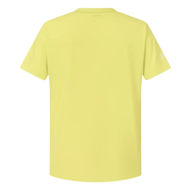 Berghaus Men's Delta Tee in Yellow-1