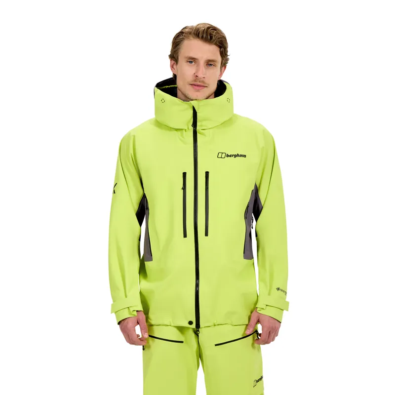 Berghaus Men's Extrem Vanguard GTX Jacket in Yellow/Purple
