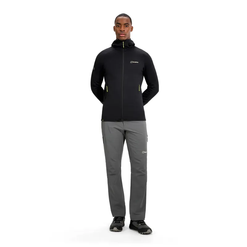 Berghaus Men's Kinetic Powerstretch Hoody in Black-5