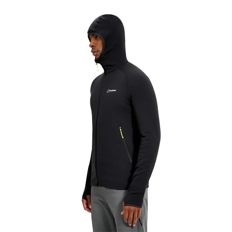 Berghaus Men's Kinetic Powerstretch Hoody in Black-3