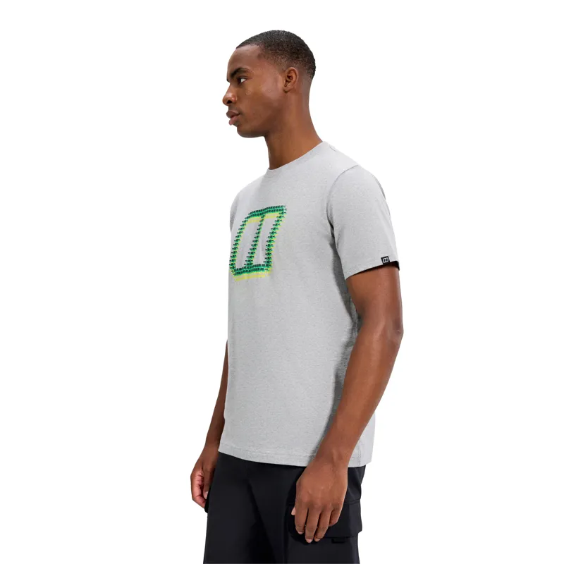 Berghaus Men's Berghaus Glitched Block Tee in Dark Grey-1