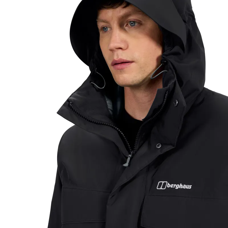 Berghaus Men's Fernly GTX Down Parka in Black-7