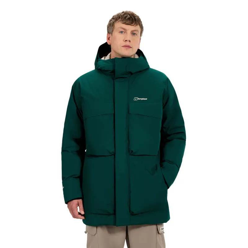 Berghaus Men's Fernly GTX Down Parka in Green-2