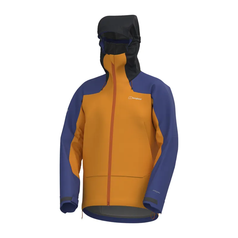 Berghaus Men's Ridge-Master Jacket in Orange/Blue-1