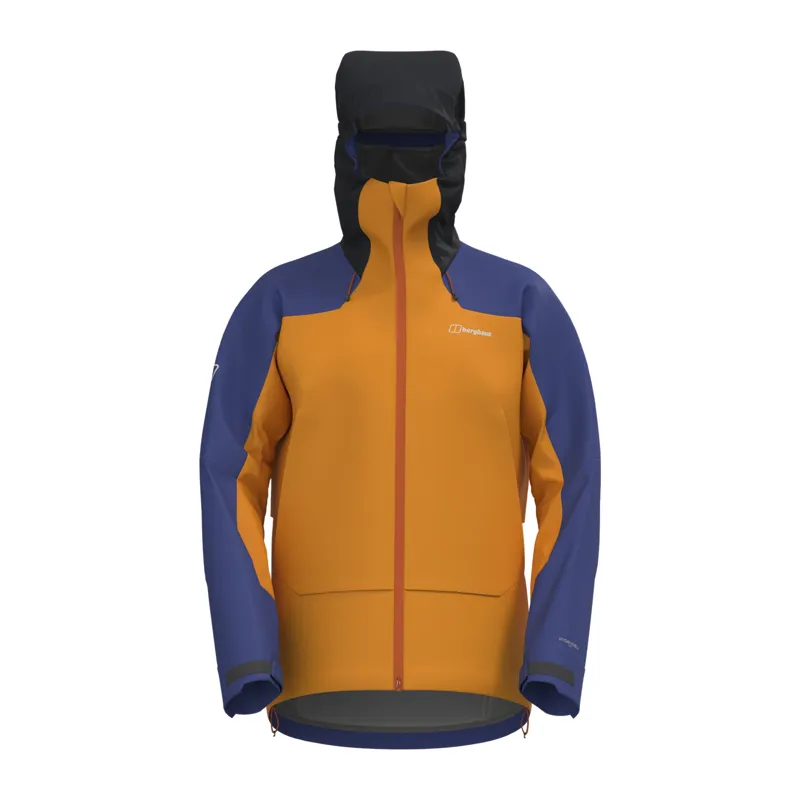 Berghaus Men's Ridge-Master Jacket in Orange/Blue