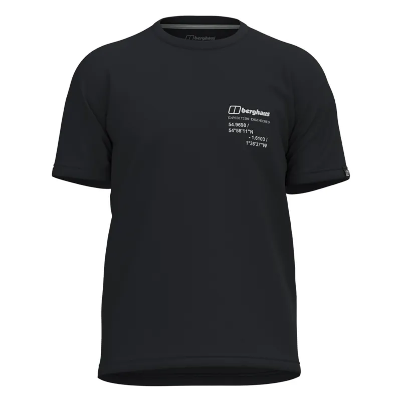 Berghaus Men's Mount 10 Essential Tee in Black