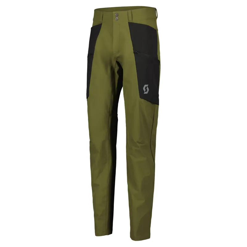 Scott Men's Explorair Light Pants in Fir Green/Black