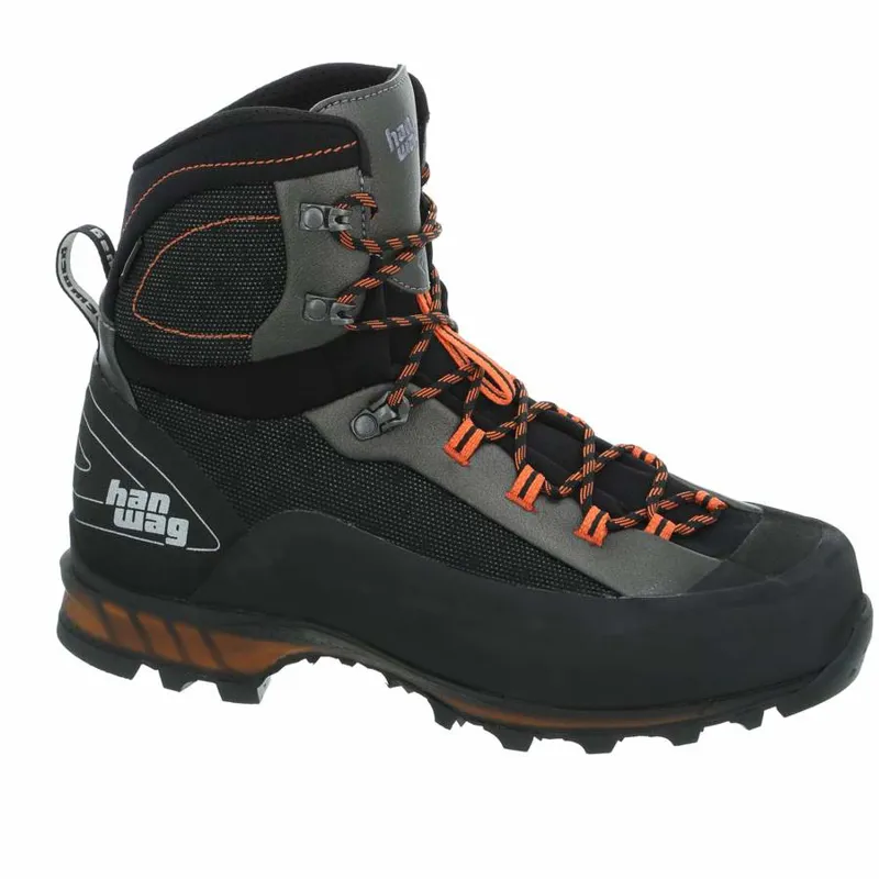 Hanwag Men's Ferrata Combi Gore -Tex in Black/Orange