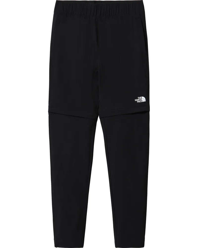 The North Face Boys' Exploration Convertible Pant in TNF Black-1
