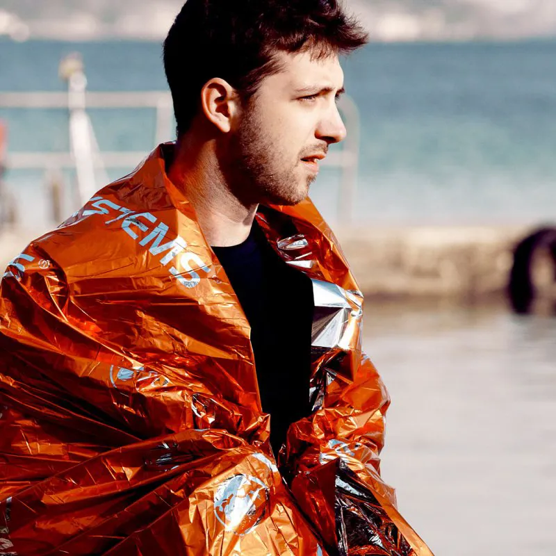 Lifesystems Thermal Blanket in Orange-2