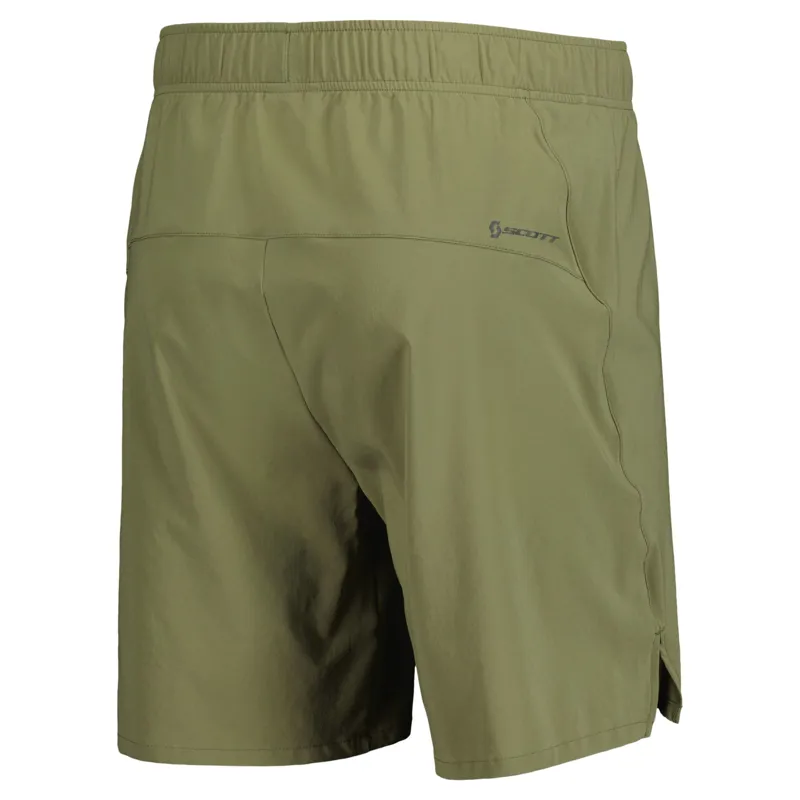 Scott Men's Endurance LT Shorts in Hay Green-1
