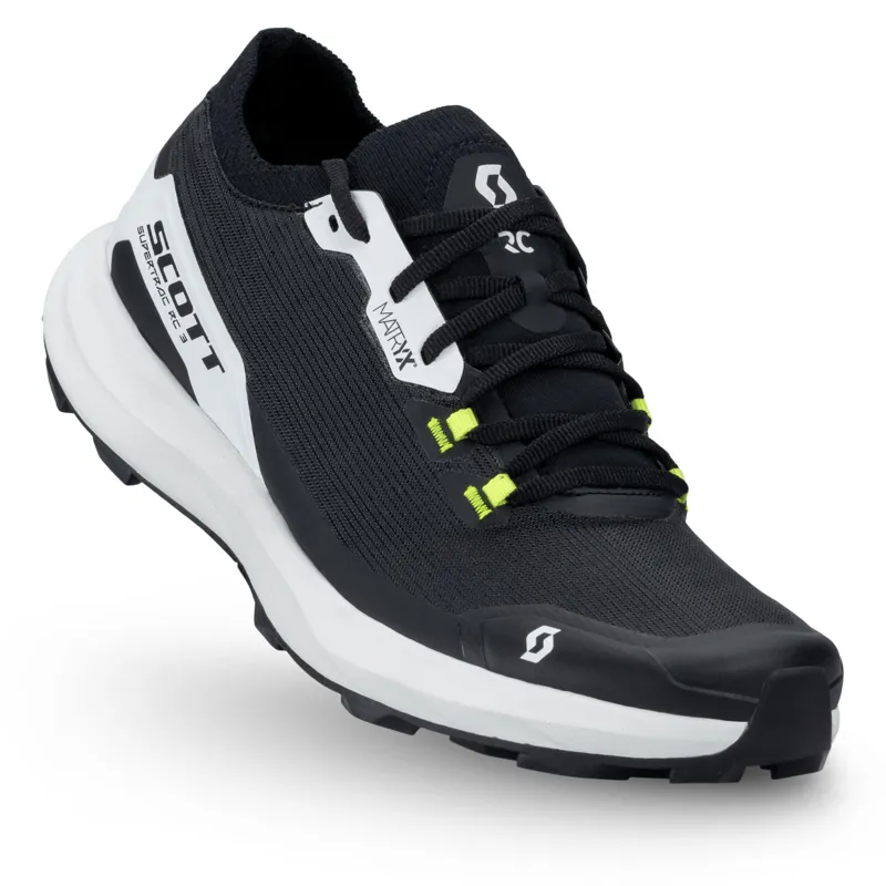 Scott Women's Supertrac RC 3 Shoes in Black/White-4