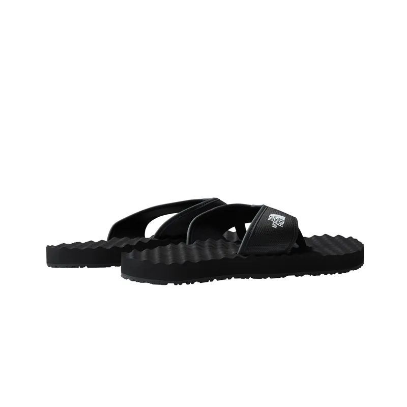 The North Face Men's Base Camp Flip-flop II in Black/White-3