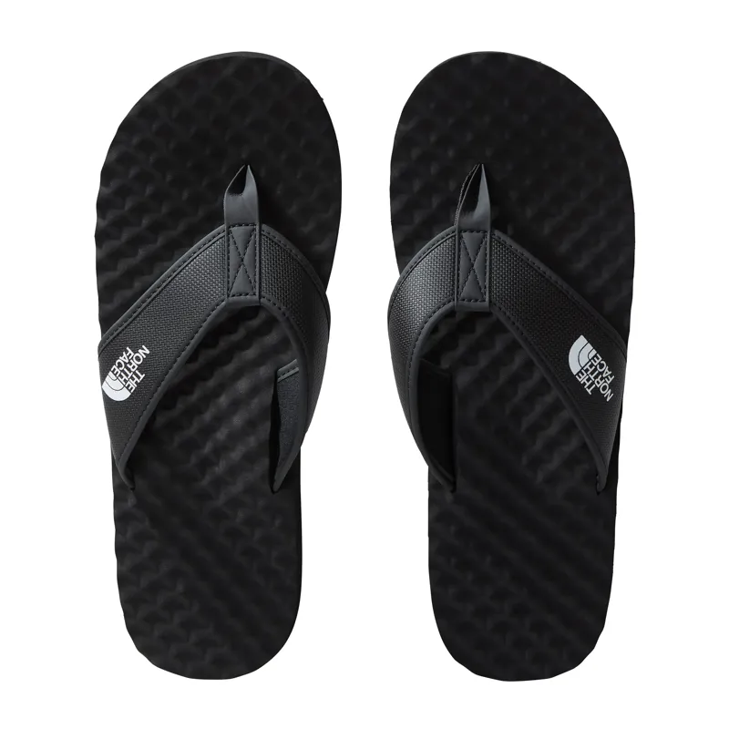 The North Face Men's Base Camp Flip-flop II in Black/White-4