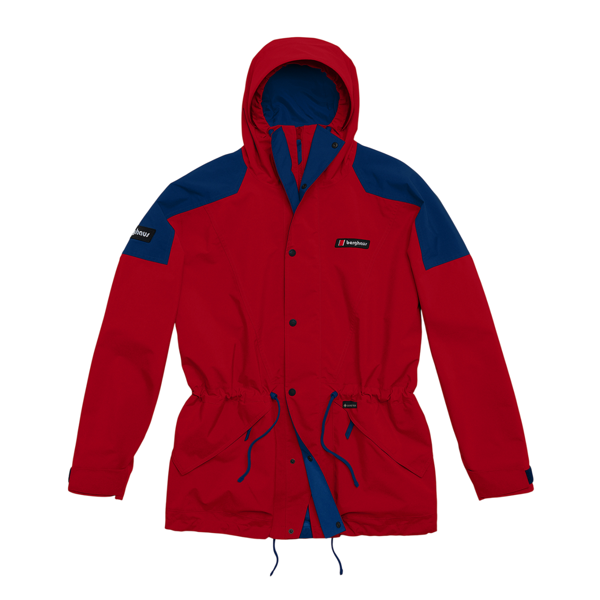 Meru Men Berghaus Men's Meru Mountain Jacket in Red/Dusk Blue