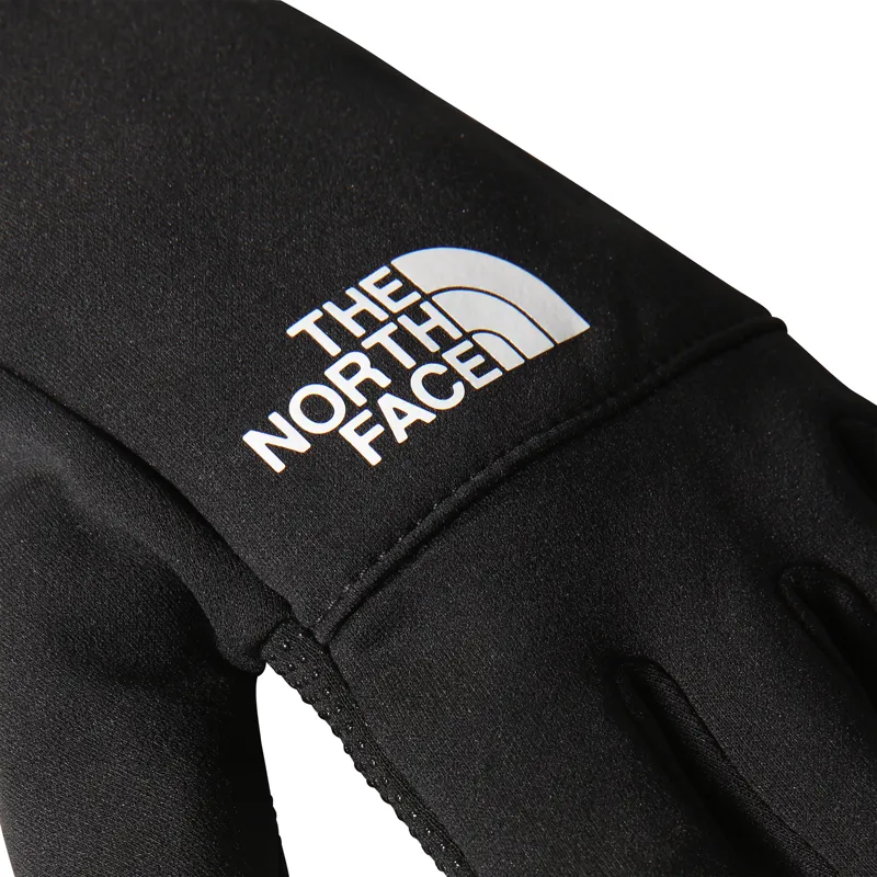 The North Face Men's ETIP Recycled Glove in TNF Black/TNF White Logo-1