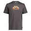 Kathmandu Men's Logo Fill Organic Cotton Tee in Shale