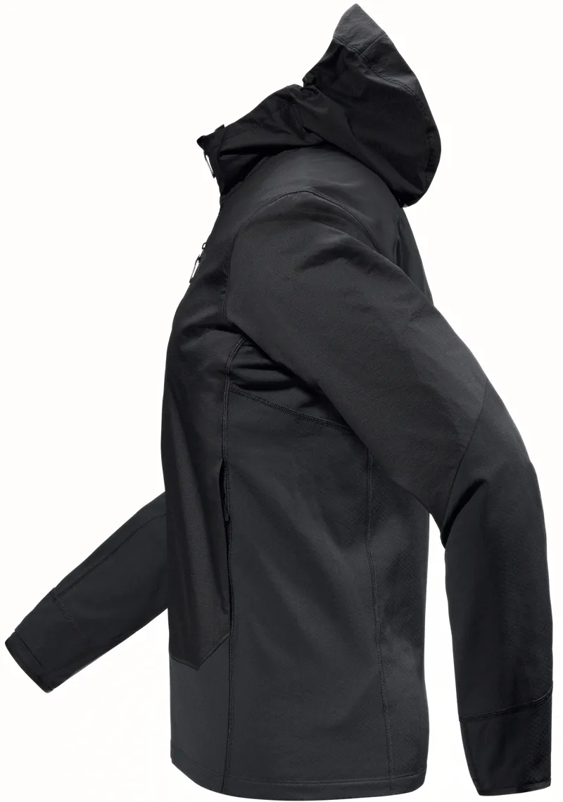 Arc'teryx Men's Konseal Hybrid Hoody in Black-1
