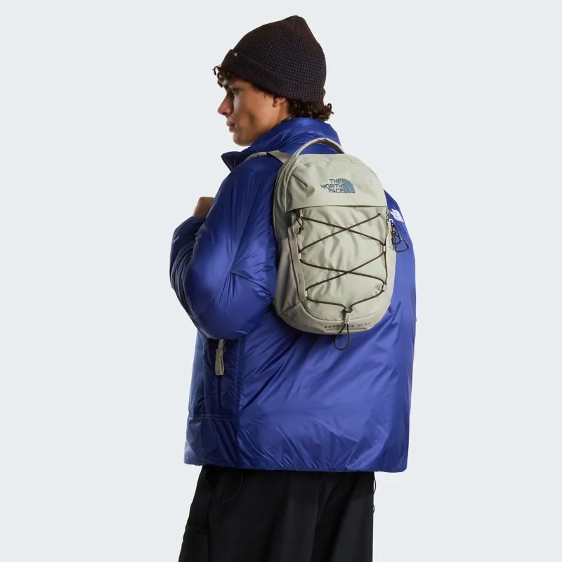 The North Face Borealis Mini Backpack in Stone Slab/Dark Grey-4