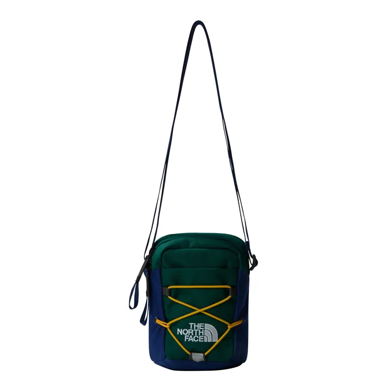 The North Face Jester Cross Body Bag in Hunter Green/Eagle Blue