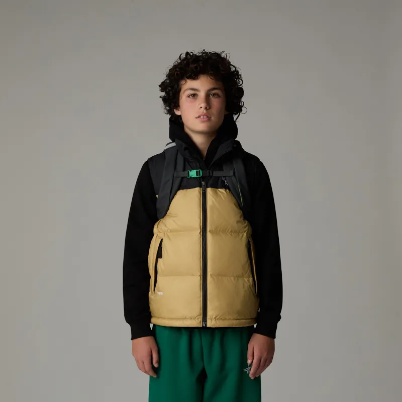 The North Face Youth Court Jester in Asphalt Grey/LED Yellow-5