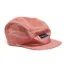 Vaga Feather Racing Cap in Peach/Navy Blue