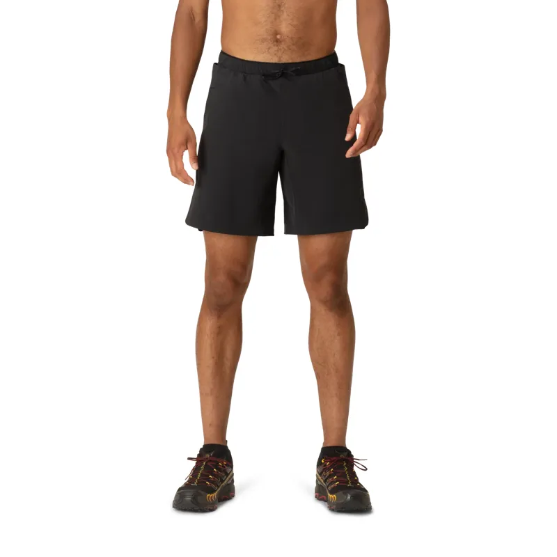 Norrona Men's Senja Flex 1 9 inch Shorts in Caviar Black-3