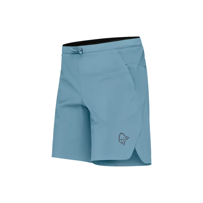 Norrona Men's Senja Flex 1 9 inch Shorts in Trooper-1