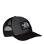 The North Face Deep Fit Mudder Trucker Cap in Black/Medium Grey Heather